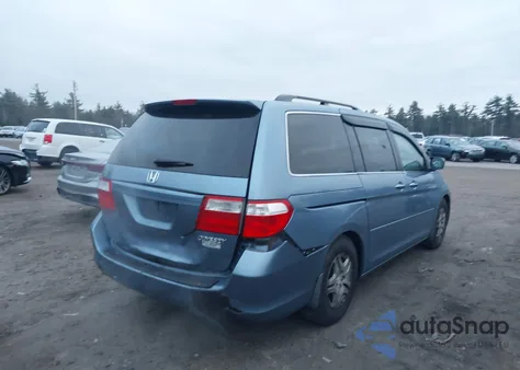 2006 Honda Odyssey Ex из США, поврежденный, VIN 5FNRL38406B092213